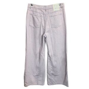 Afends THC Gigi hemp pink dye wide leg jeans high rise